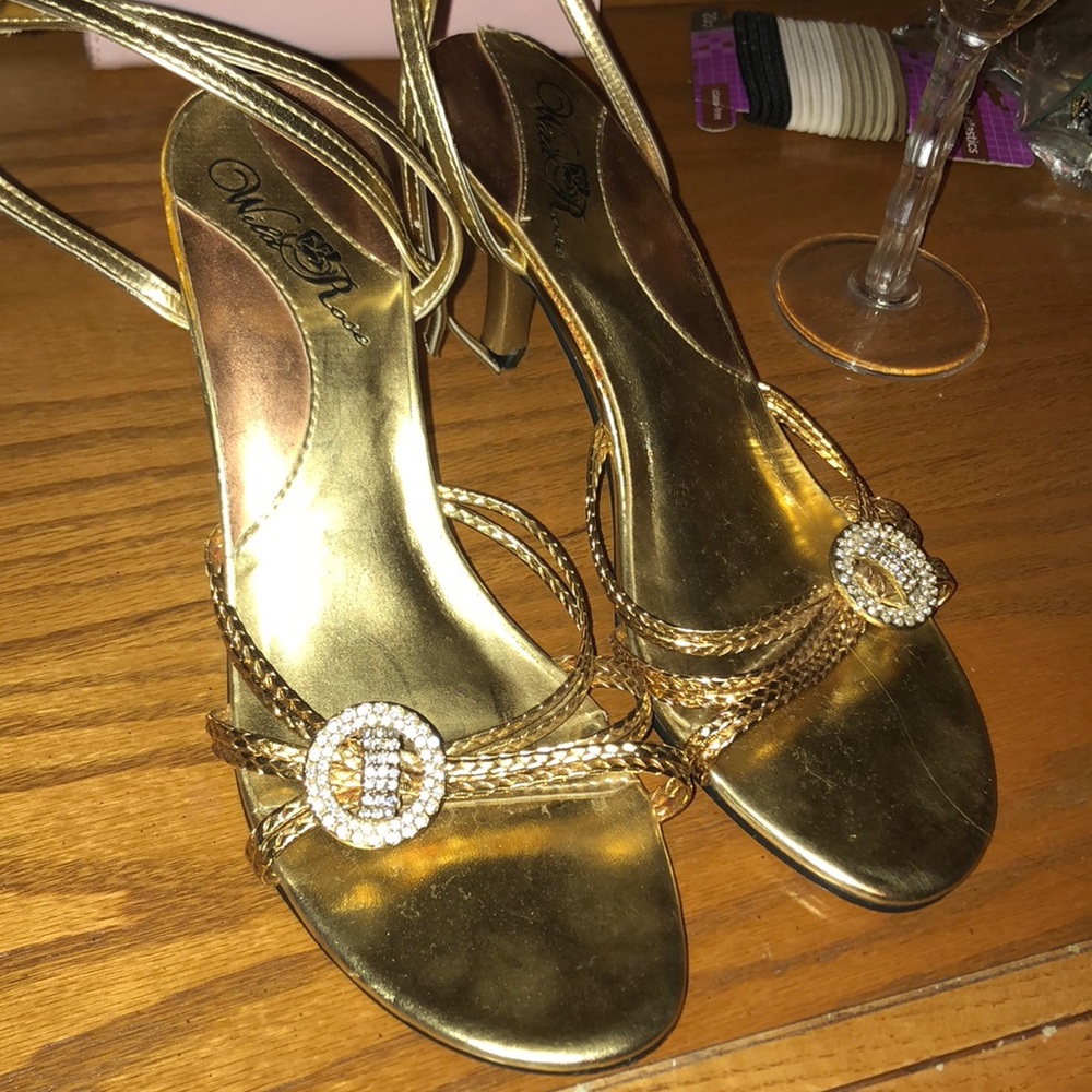 Gold Heels